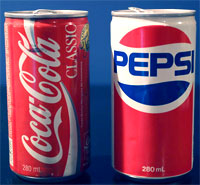 -     Pepsi  Coca-Cola