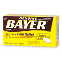   - Bayer Aspirin  