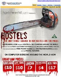 Дизайн и Креатив - Туристический Hostel пародирует Hostel голливудский