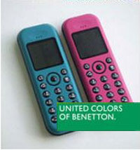 Новости Ритейла - Benetton выпустила телефон для своих поклонников