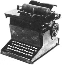 Однажды... - 140 лет назад была запатентована пишущая машинка