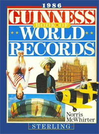  - 53 года назад вышла в свет Книга рекордов Гиннеса