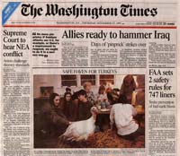 Новости Медиа и СМИ - The Washington Times перестанет выходить по воскресеньям