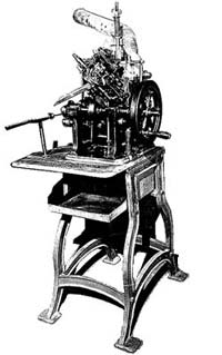 Однажды... - 188 лет назад была запатентована типографская наборная машина