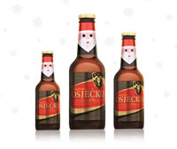 Дизайн и Креатив - Пиво Osjecko получило праздничное оформление