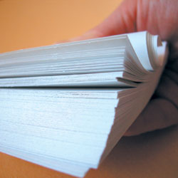 Бумажный лист: формат