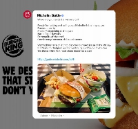 Дизайн и Креатив - Burger King начал борьбу за звезду Мишлена